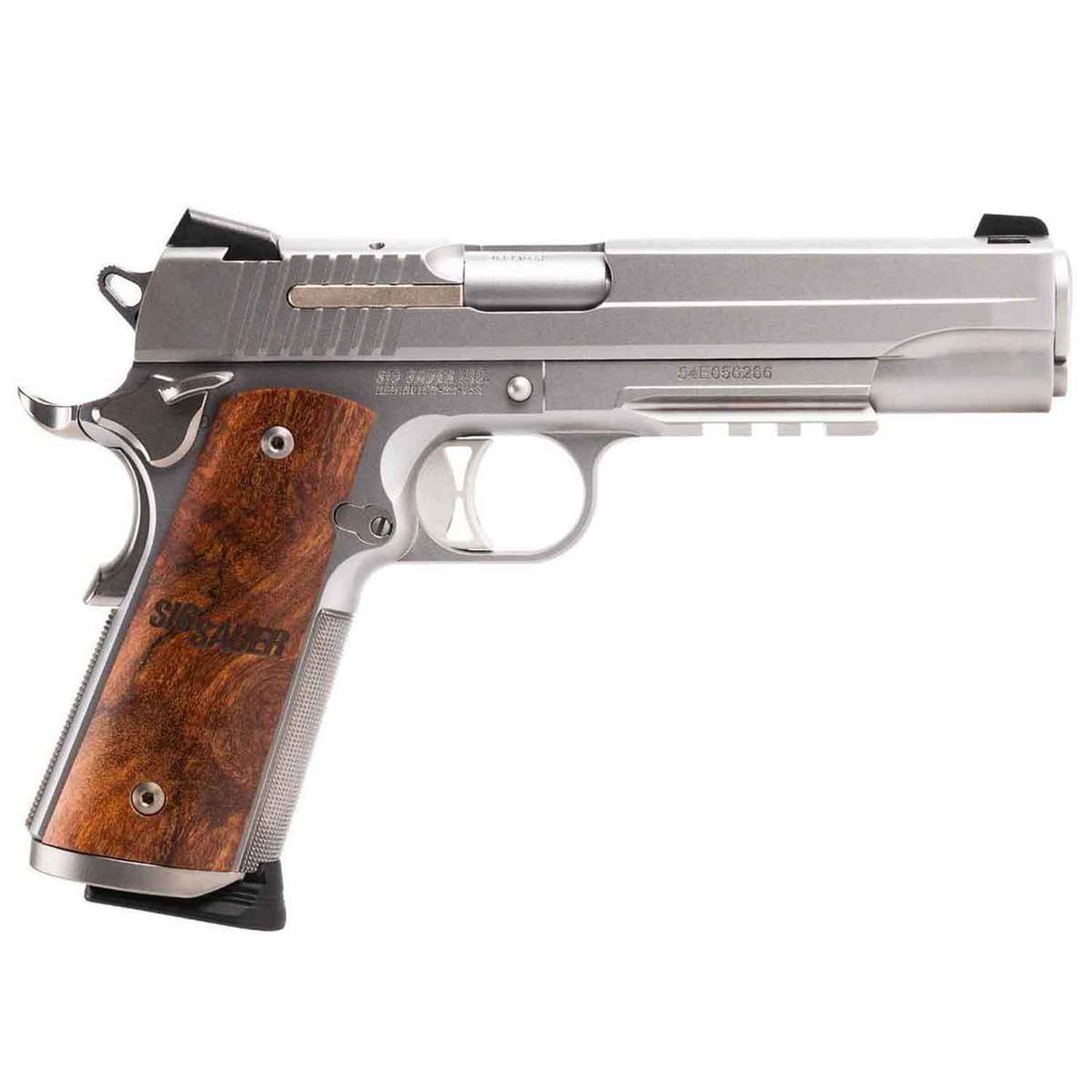 sig sauer 1911 10mm auto 5in stainlessmaple pistol 81 rounds 1647660 1