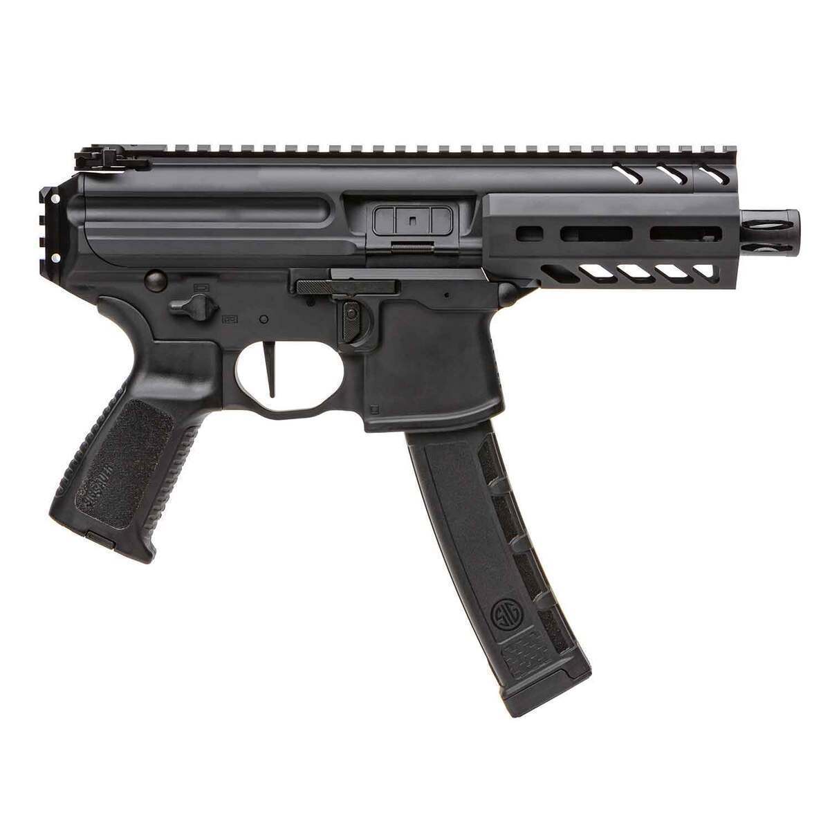 sig sauer mpx k 9mm luger 45in black anodized modern sporting pistol 301 rounds 1776137 1