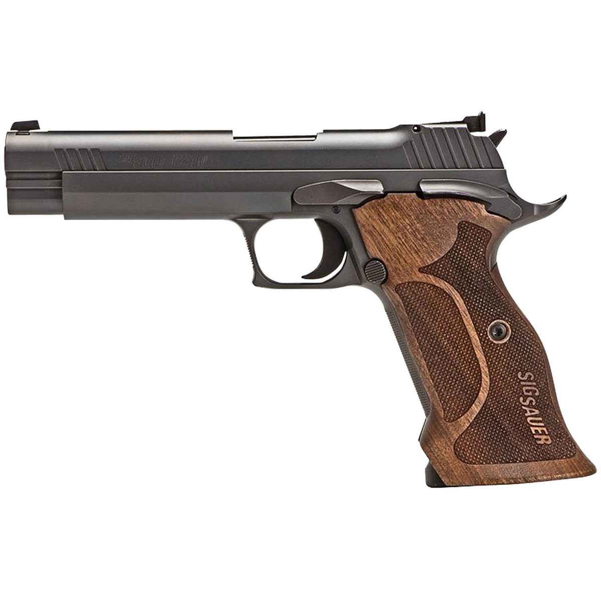 sig sauer p 210 target 9mm luger 5in black nitron pistol 81 rounds 1507196 1
