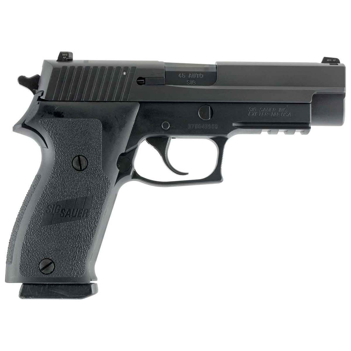 sig sauer p220 45 auto acp 44in black nitron pistol 81 rounds california compliant 1371391 1