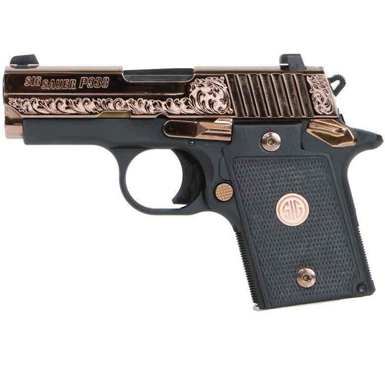 sig sauer p938 9mm luger 3in rose gold pistol 71 1507255 1 1